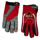 Zephyr Sports Red Paintball Gloves